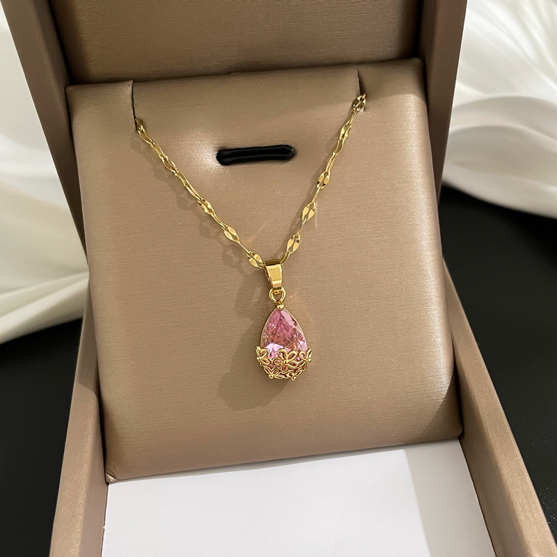 Korea Titanium Steel Smart Shining Necklace
